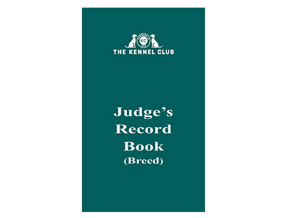Judges record book cover